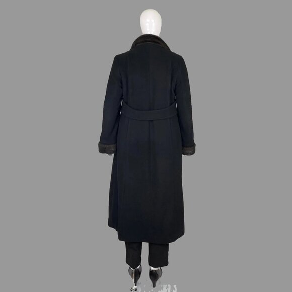 London Fog wool/cashmere Lydia long coat - Picture 4 of 9